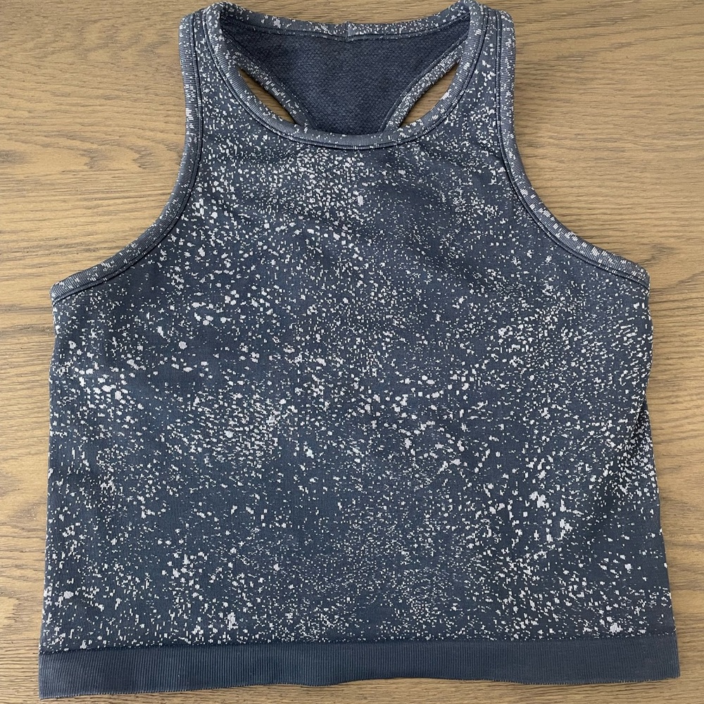 Lululemon Ebb to Street Cropped Racerback Tank Top